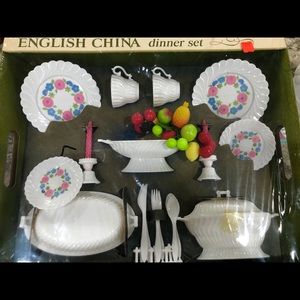 Vintage Child’s English China Set Never Opened!